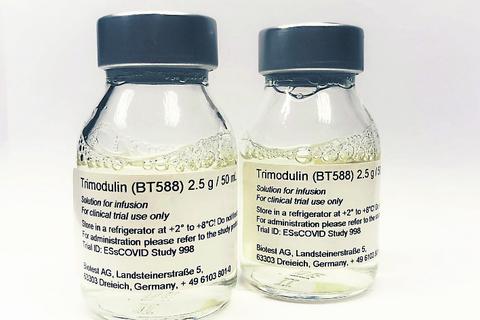 Die Biotest AG gibt die Hoffnung für ihr Antikörper-Medikament Trimodulin gegen Covid-19 nicht auf. Foto: Biotest AG