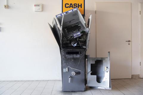 Sprengung eines Geldautomaten