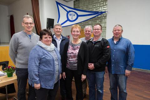 Der Vorstand des WSV um die Vorsitzende Erika Gabler (Mitte).Foto: Thorsten Gutschalk  Foto: Thorsten Gutschalk