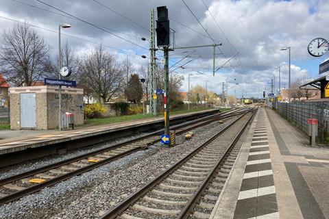 Am Montag ist es in den Bahnhöfen im Kreis Bergstraße ruhig geblieben. In Heppenheim fielen die Züge in Richtung Darmstadt und Mannheim aus.