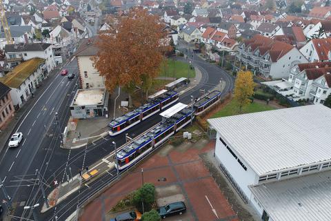 Noch ist die Endstation der Straßenbahnen der Griesheimer Platz Bar-Le-Duc. Das könnte sich in Zukunft ändern.