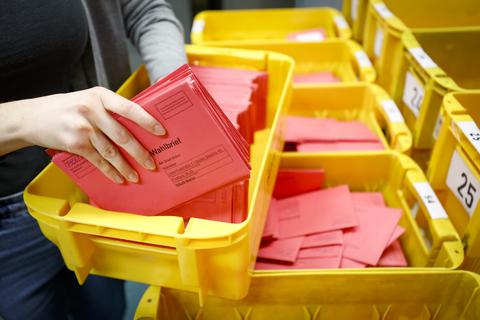 Rekordniveau: Viele Mainzer stimmen bei der Landtagswahl 2021 per Brief ab. Archivfoto: Sascha Kopp
