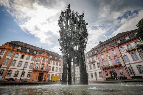 Der Mainzer Fastnachtsbrunnen ist eines der beliebtesten Denkmäler in Mainz.  Foto: Sascha Kopp / VRM Bild