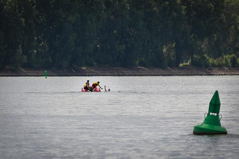 Das Schwimmen im Rhein ist nicht generell verboten, aber lebensgefährlich. Archivfoto: Lukas Görlach