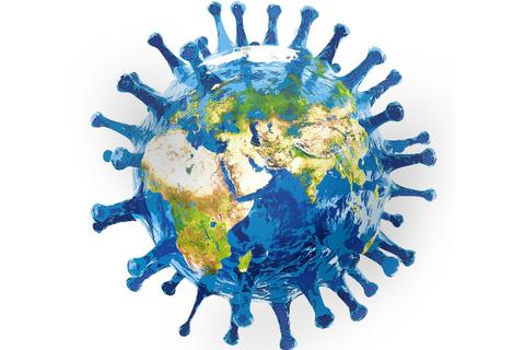 Coronavirus-Varianten breiten sich auf der ganzen Welt aus.  Symbolfoto: Vektormaus - stock.adobe