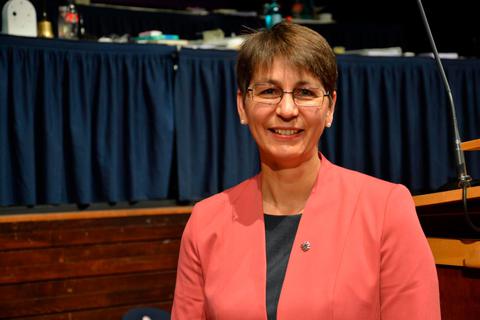 Sabine Bertram-Schäfer tritt im kommenden Jahr die Nachfolge von Annegret Puttkammer an. Foto: EKHN/EvB 