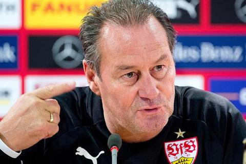 Als Stuttgart-Trainer fehlt noch der Erfolg: Huub Stevens. Foto: dpa