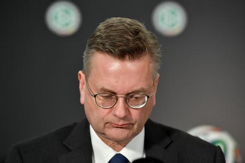 Der Präsident des Deutschen Fußballbundes (DFB), Reinhard Grindel. Foto: dpa
