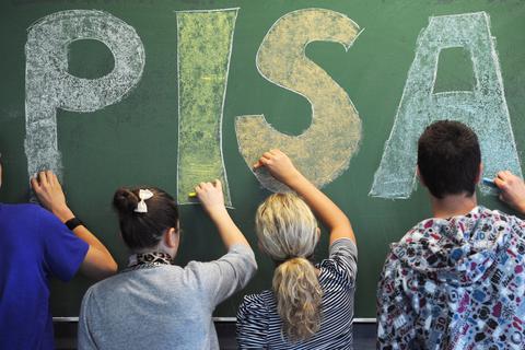 Der Pisa-Test - Deutschland etwas besser als beim letzten Mal. Foto: dpa
