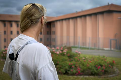 Christina, die eigentlich anders heißt, sitzt in der JVA Rohrbach in Wöllstein in Haft. Foto: Frederik Voss