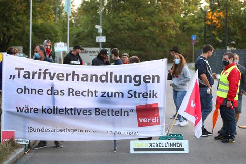 In Hessen hat die Gewerkschaft verdi zu Streiks im öffentlichen Dienst aufgerufen. Foto: Karl-Josef Hildenbrand