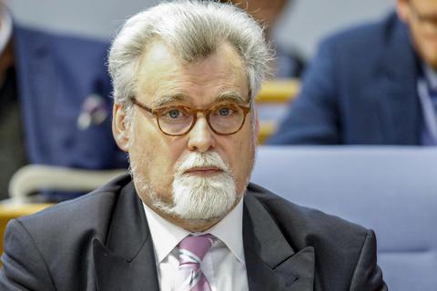 Der rheinland-pfälzische Justizminister Herbert Mertin (FDP). Foto: Sascha Kopp