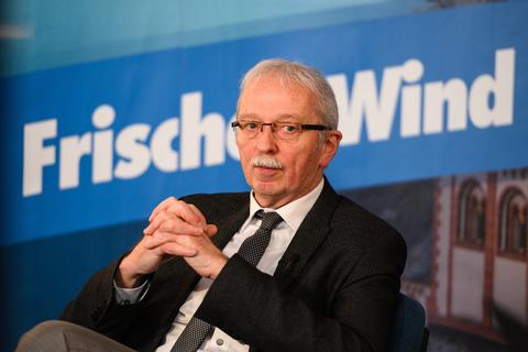 Der Landesvorsitzenden der AfD in Rheinland-Pfalz, Michael Frisch. Foto: Andreas Arnold
