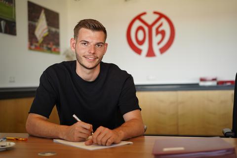 Maxim Leitsch wechselt vom VfL Bochum zu Mainz 05. Foto: Mainz 05