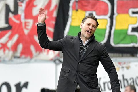 Eintracht-Trainer Niko Kovac. Foto: dpa 