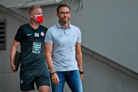 Trainer Boris Schommers kann die Kritik an den Leistungen des FCK nicht nachvollziehen. Foto: dpa 