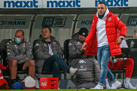 Mainz 05-Co-Trainer Babak Keyhanfar.
