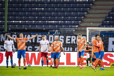 Beim Spiel gegen Hamburg konnten die Lilien drei wichtige Punkte holen. Foto: Jan Hübner